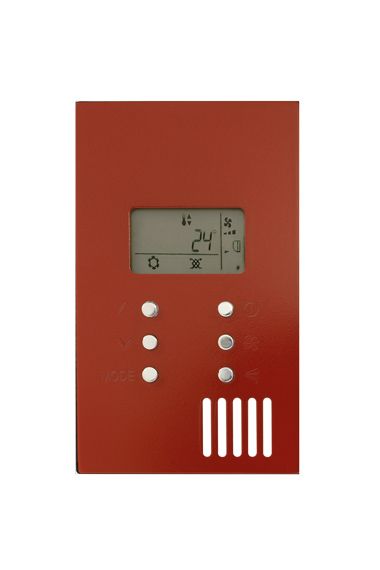 télécommande de luxe rouge mitsubishi electric 