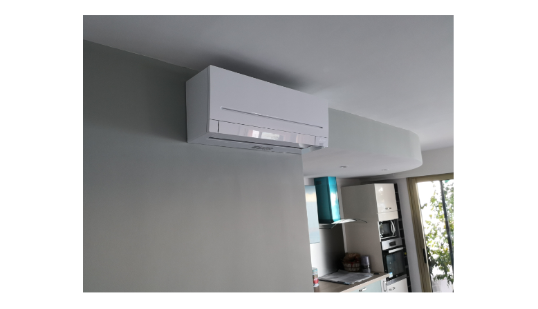 Installation climatisation MITSUBISHI ELECTRIC MSZ-AP35 COMPACT à Menton par SARL RATTO ET FILS