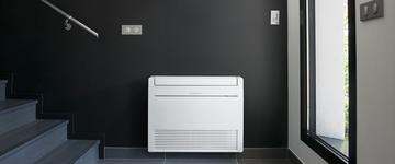 climatiseur console De Luxe mitsubishi electric avec sa télécommande
