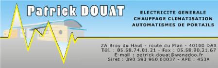 Visuel de SARL PATRICK DOUAT