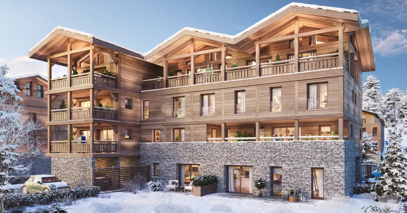 Vue extérieure du chalet