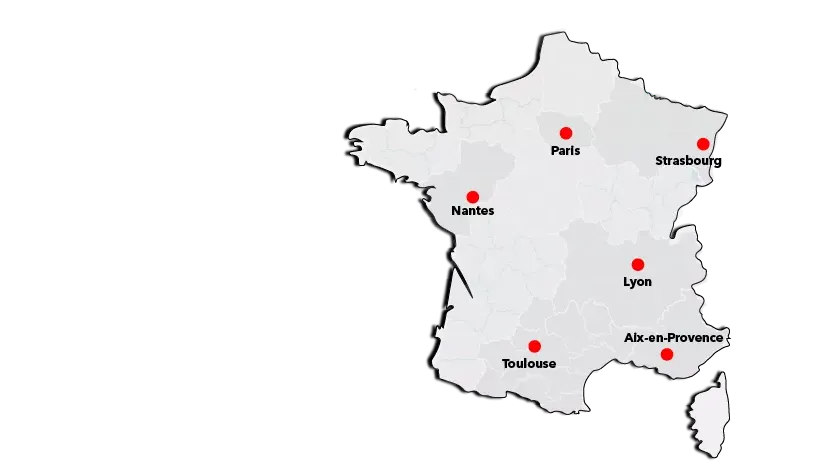 carte des centres de formation