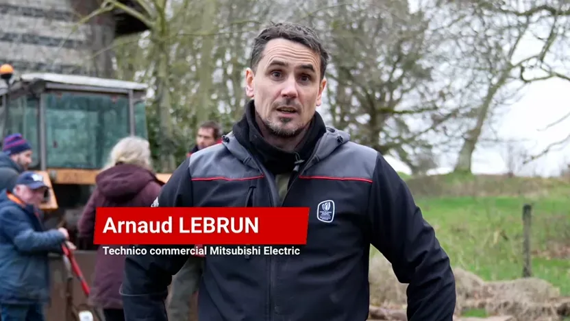 Mitsubishi Electric dans une exploitation