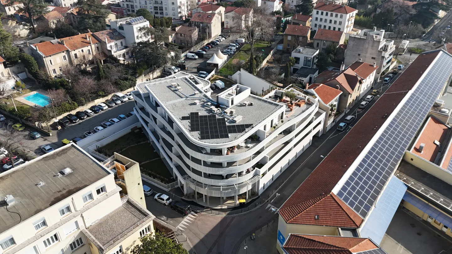 Vue depuis le ciel