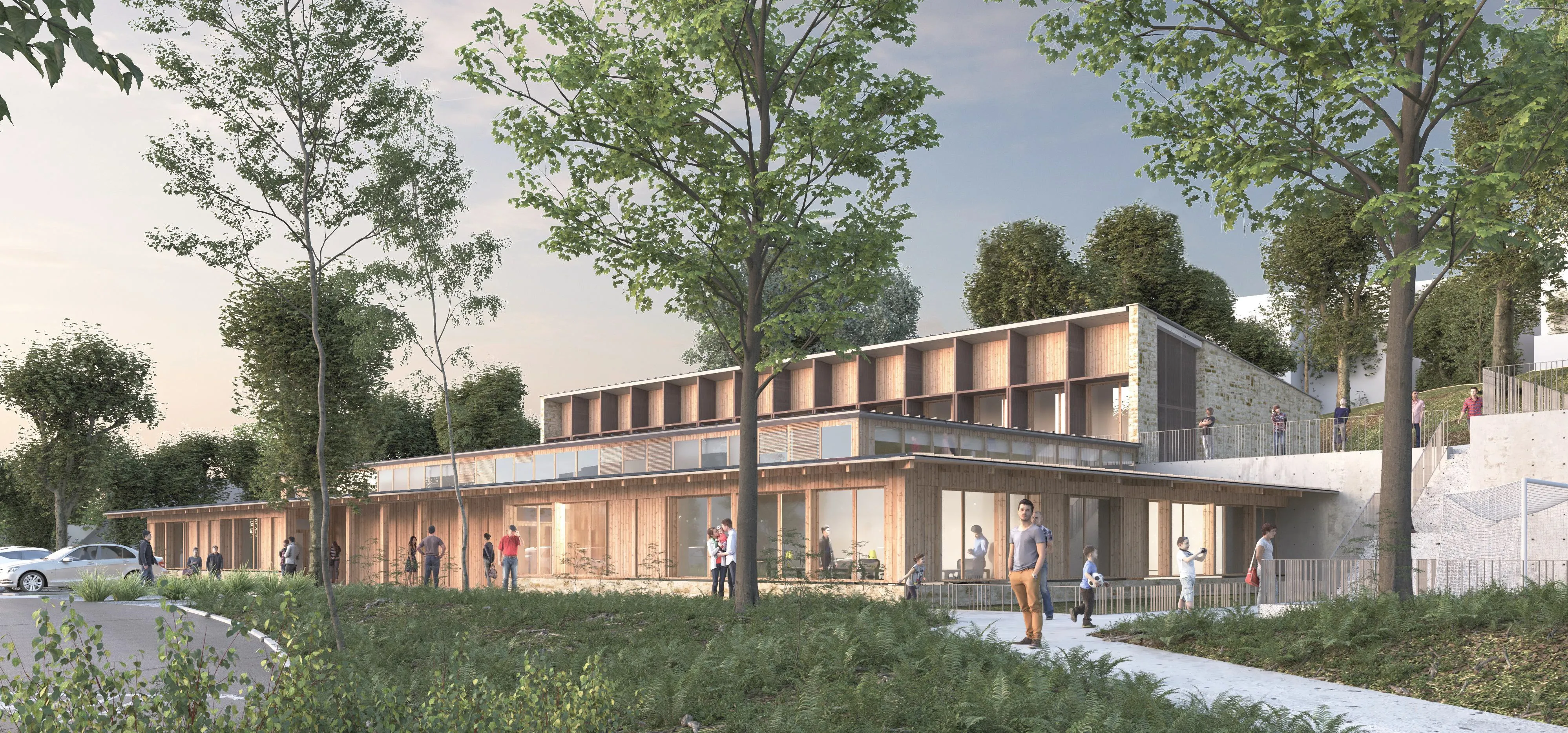 T3D25 - CENTRE SOCIO CULTUREL RIVET - panneau-2