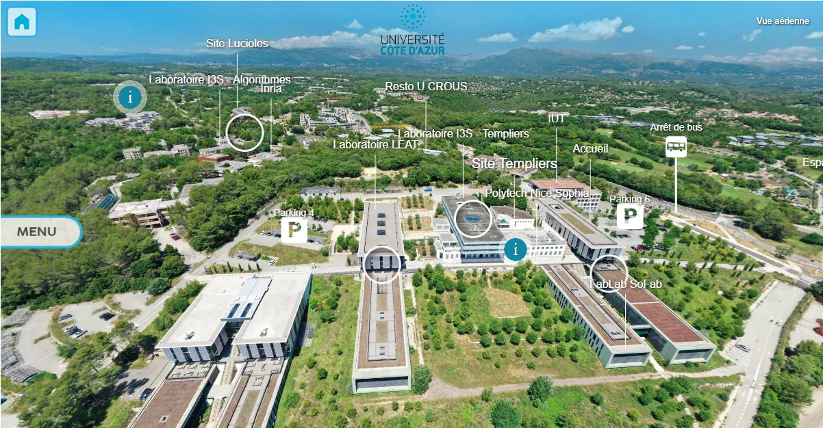 T3D25 - UNIV NICE SOPHIA - vue-aerienne-sites-sophia