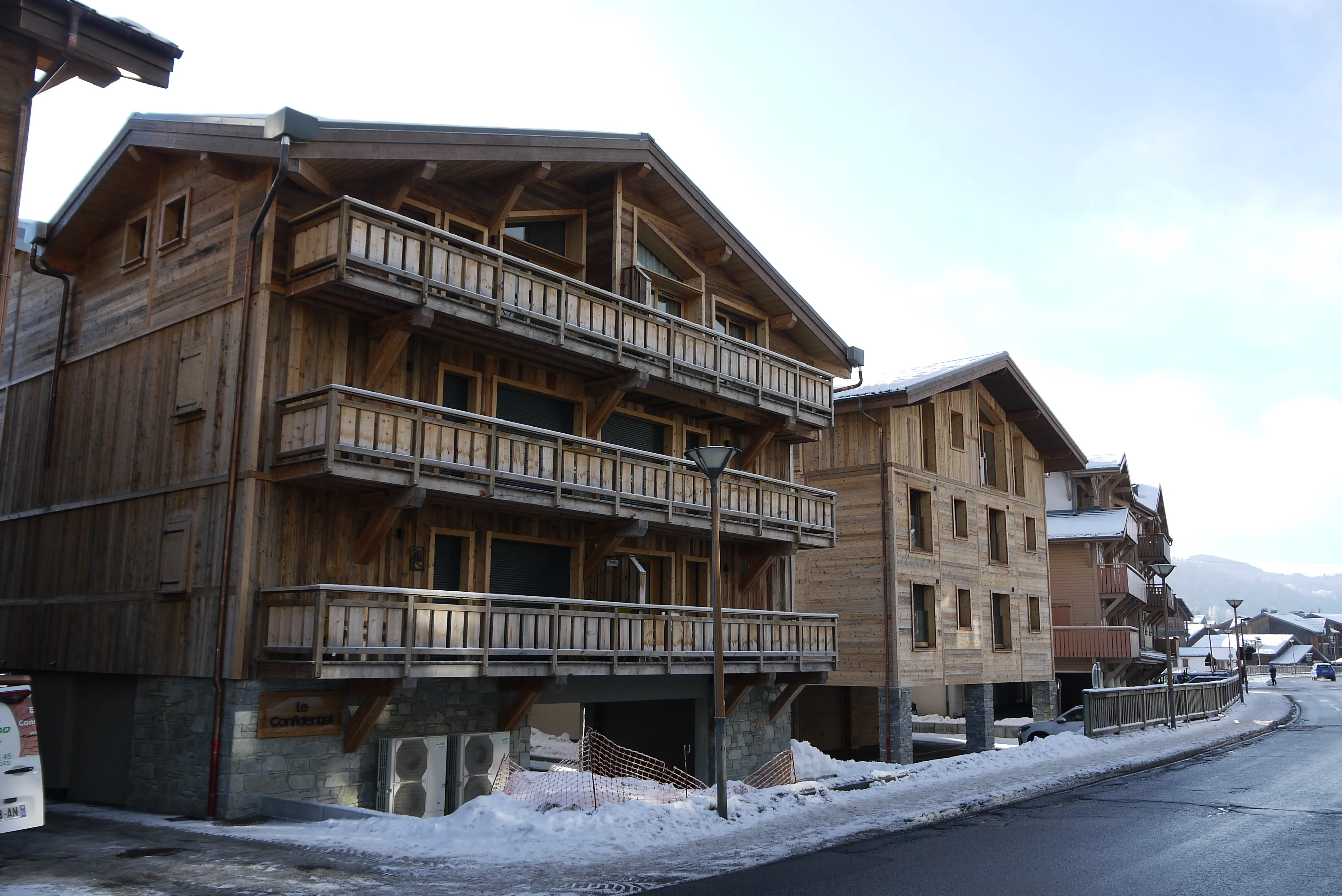 Vue extéreure de biais