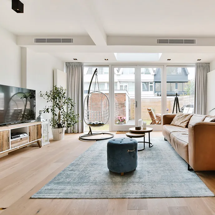 Image qui montre une maison équipée de gainables