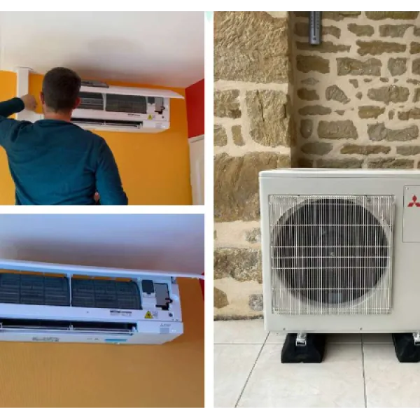 POMPE À CHALEUR AIR/AIR MITSUBISHI ELECTRIC POMPE À CHALEUR AIR/AIR MITSUBISHI ELECTRIC