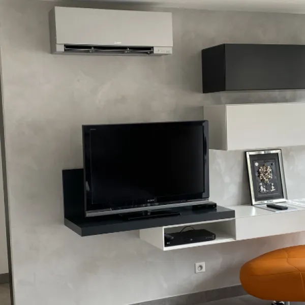 Climatisation d'une pièce à vivre chez un particulier Climatisation d'une pièce à vivre chez un particulier