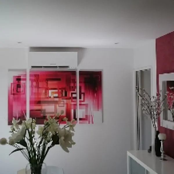 CLIMATISATION REVERSIBLE MAISON D&#039;HABITATION A CLAIX 38