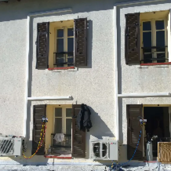 Installation dans un hôtel