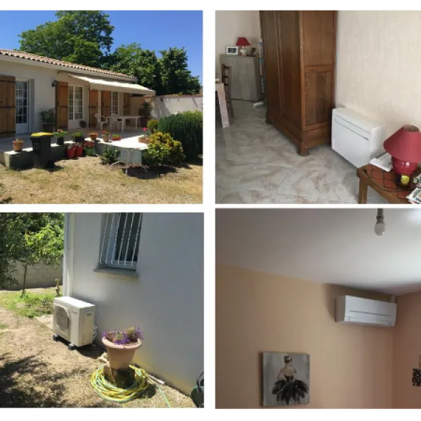 Fourniture et pose d'un climatiseur réversible multisplit, gamme STANDARD de marque MITSUBISHI ELECTRIC près de Marmande