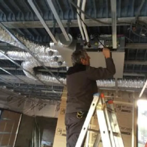 Installation d'un gainable