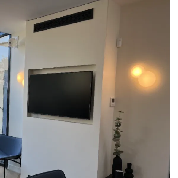 Climatisation d'un espace d'accueil