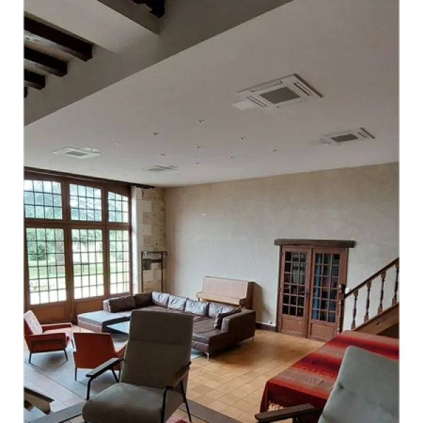 Climatisation d'un gîte.