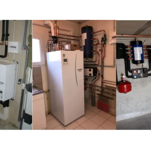 Pompe à chaleur aérothermie air-eau en autonomie