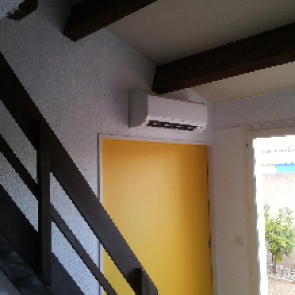 Installation d&#039;un monosplit type MUZ-DM (HJ), à Argelès sur Mer (66700)