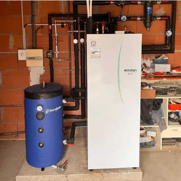 Installation d&#039;une pompe à chaleur AIR/EAU