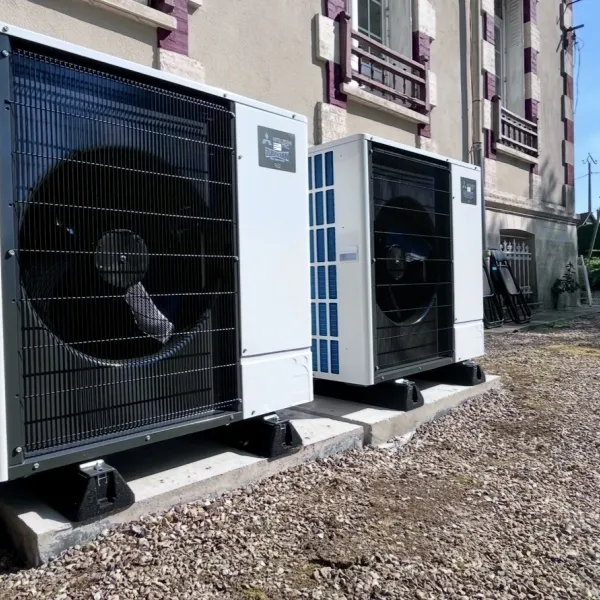 PAC AIR/EAU Mitsubishi Zubadan en cascade PAC AIR/EAU Mitsubishi Zubadan en cascade