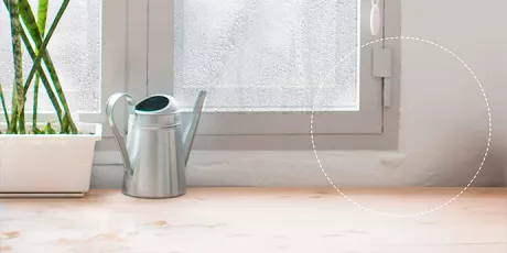 Image qui montre une fenêtre avec de la condensation