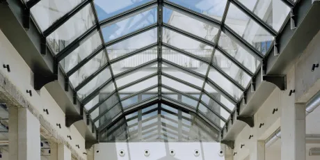 Vue intérieure verrière