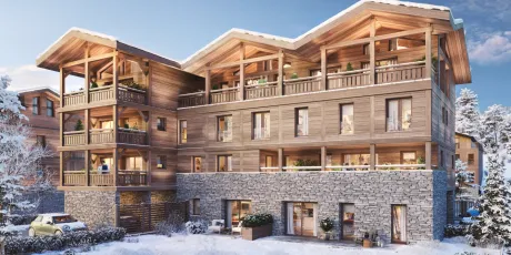 Vue extérieure du chalet