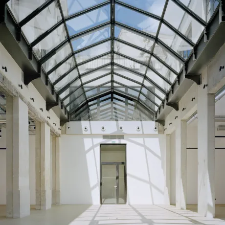 Vue intérieure verrière